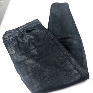 The Limited Metallic Grey 'The Legging' Jeans